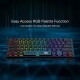 Redragon Anivia K614 Black- Low profile Red switch